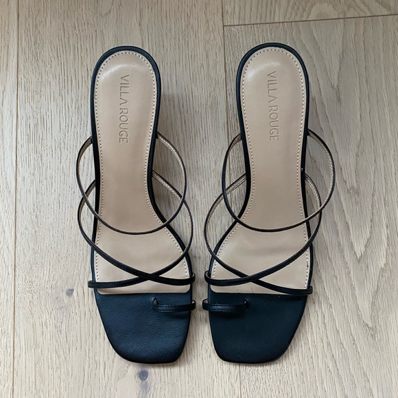 NWT Villa Rouge Strappy sandals sz 8 - Picture 4 of 4